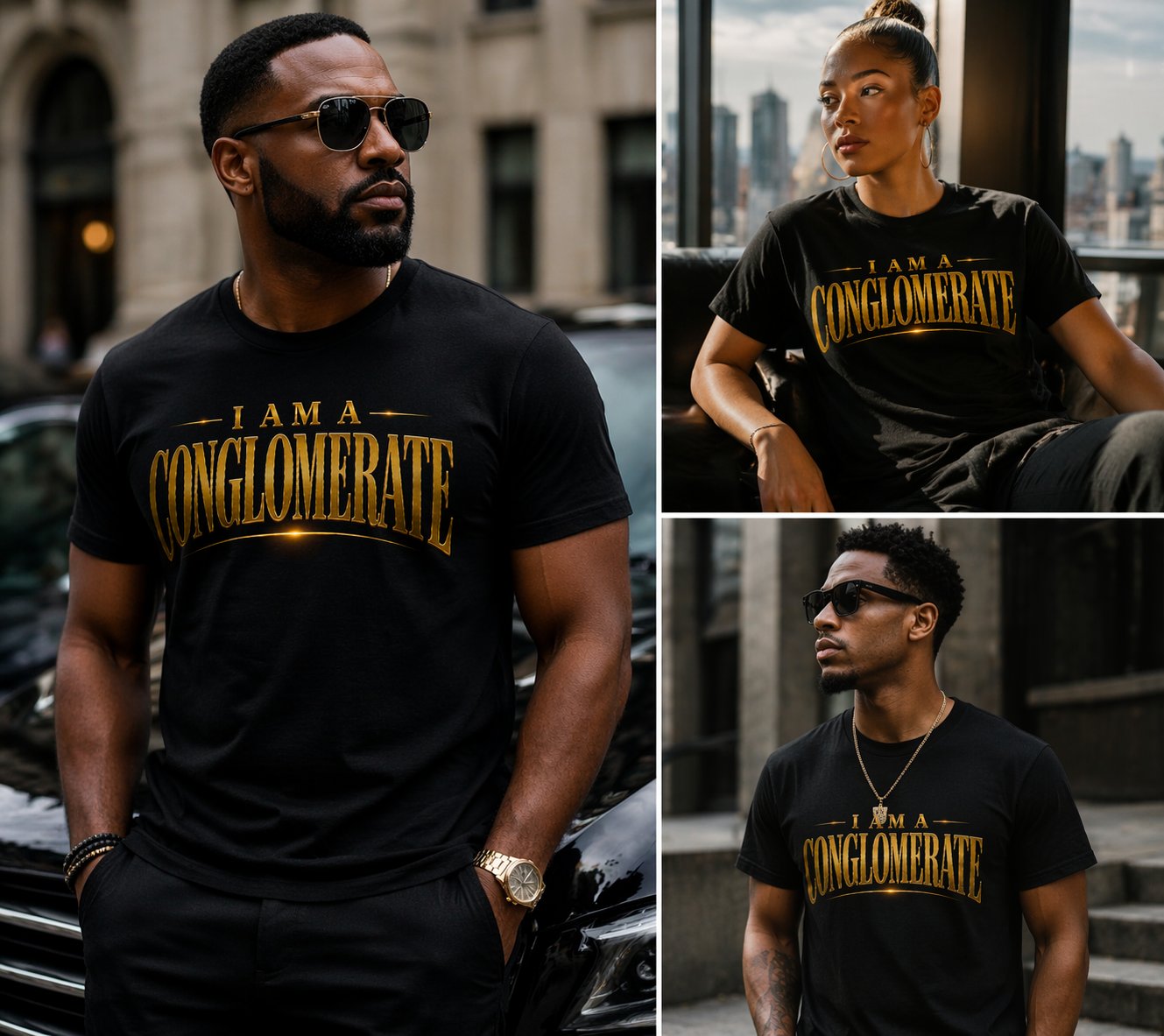 I AM A CONGLOMERATE Shirt — worn